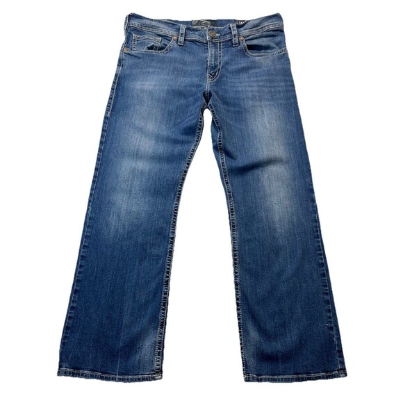 Silver Jeans Mens W36/L32 Relaxed Fit Straight Leg Embroidered Pocket *36/29.5* - Picture 1 of 11